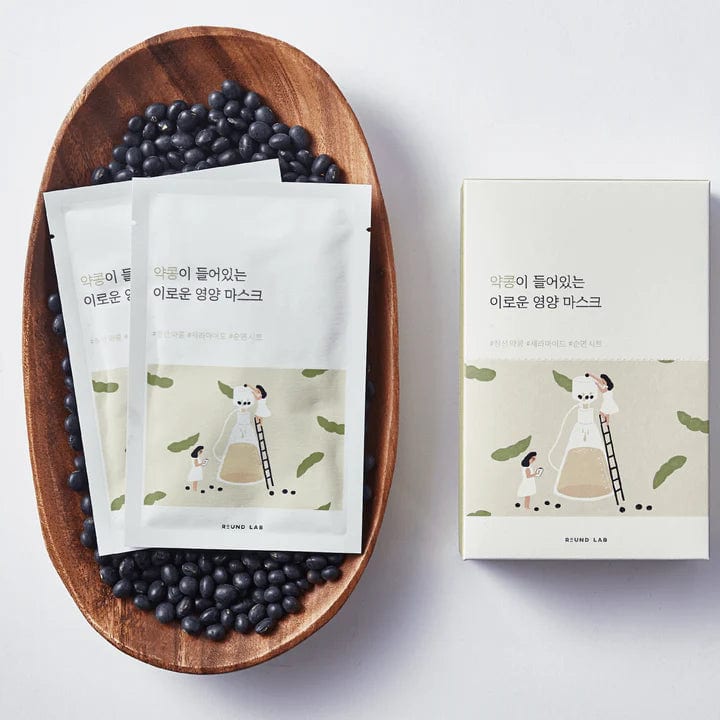 Round Lab Soybean Nourishing Mask professional product photo ready to upload to shopify