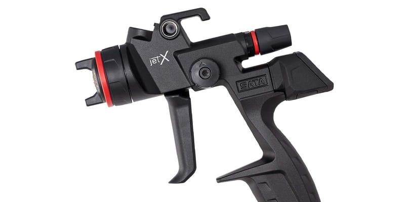 SATA Jet X RP Digital Spray professional product photo ready to upload to shopify