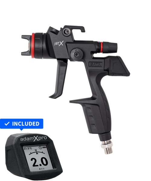 SATA Jet X RP Digital Spray professional product photo ready to upload to shopify