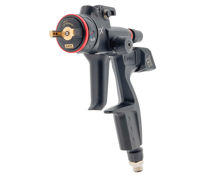SATA Jet X RP Digital Spray professional product photo ready to upload to shopify