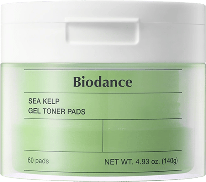 Sea Kelp Gel Toner Pad professional product photo ready to upload to shopify