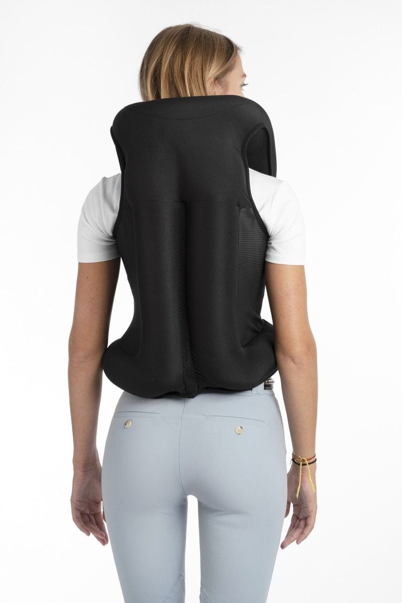 Seaver Safefit Airbag Vest - Black professional product photo ready to upload to shopify