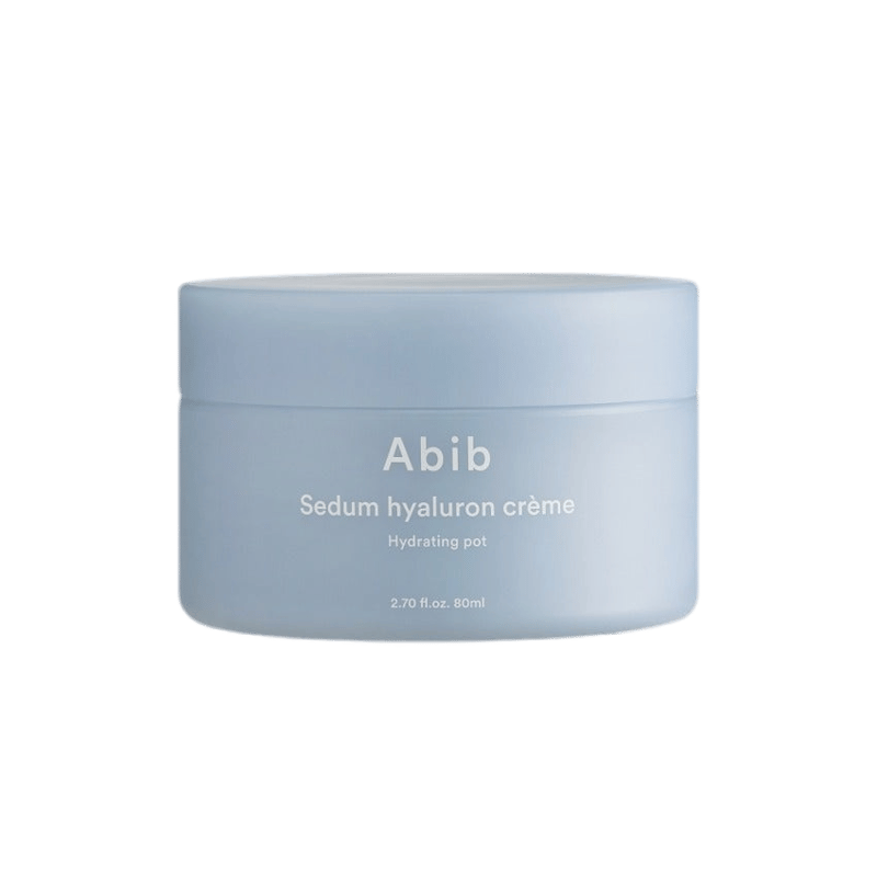 SEDUM HYALURON CRÈME HYDRATING POT 80ml professional product photo ready to upload to shopify