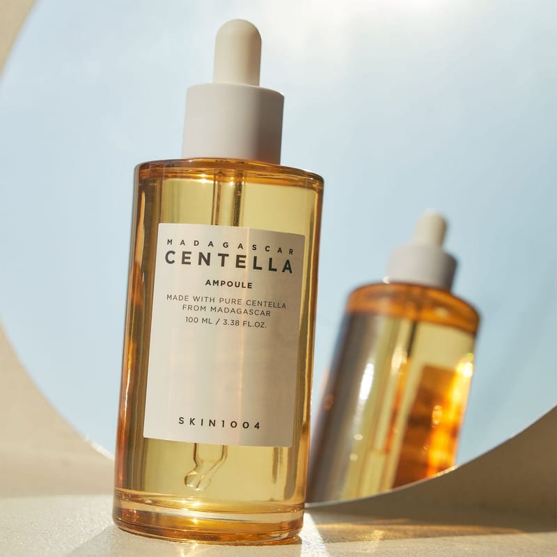 Skin1004 Madagascar Centella Ampoule 30ml professional product photo ready to upload to shopify