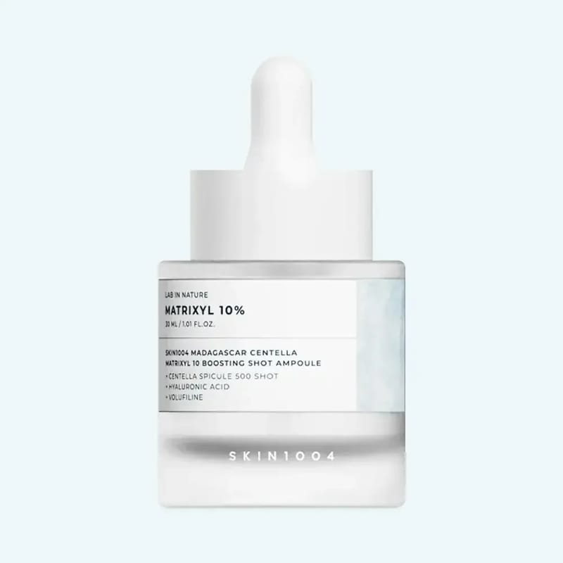 Skin1004 Madagascar Centella Matrixyl 10 Boosting Shot Ampoule 30ml professional product photo ready to upload to shopify