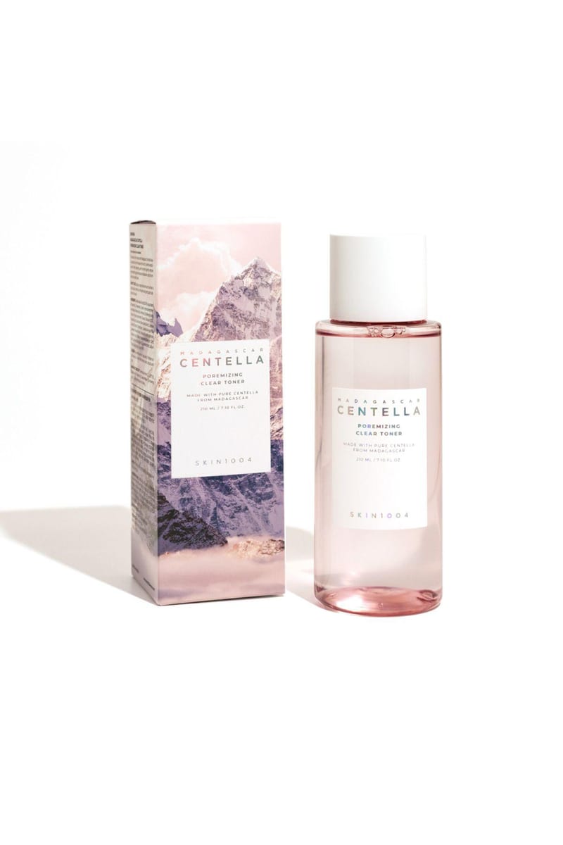 Skin1004 Madagascar Centella Poremizing Clear Toner 210ml professional product photo ready to upload to shopify