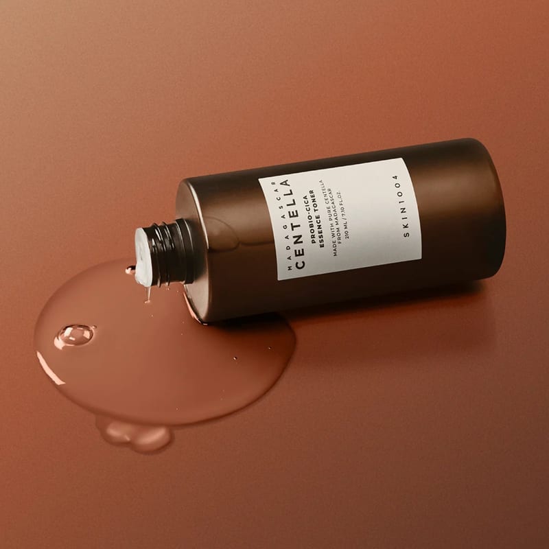 Skin1004 Madagascar Centella Probio-Cica Essence Toner 210ml professional product photo ready to upload to shopify