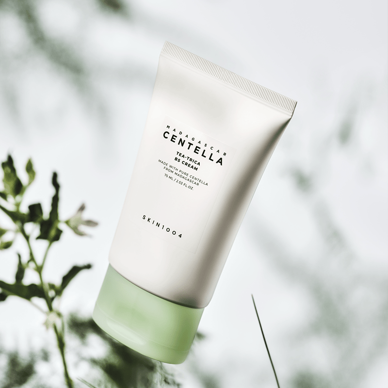 Skin1004 Madagascar Centella Teatreeca B5 Cream 75ml professional product photo ready to upload to shopify