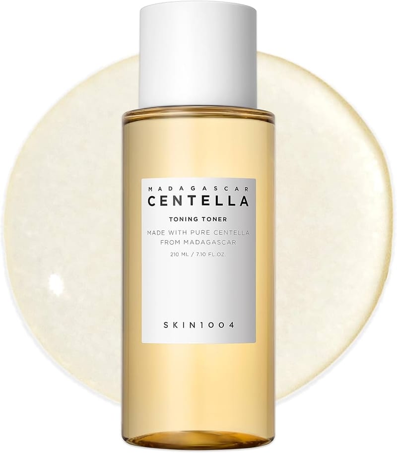Skin1004 Madagascar Centella Toning Toner 210ml professional product photo ready to upload to shopify