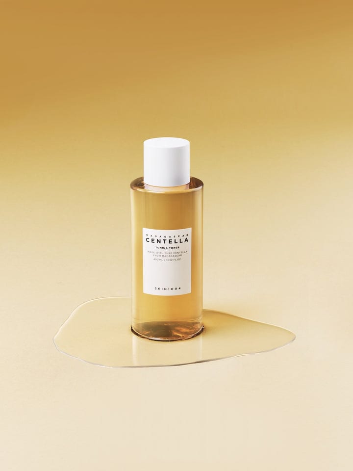 Skin1004 Madagascar Centella Toning Toner 400ml professional product photo ready to upload to shopify