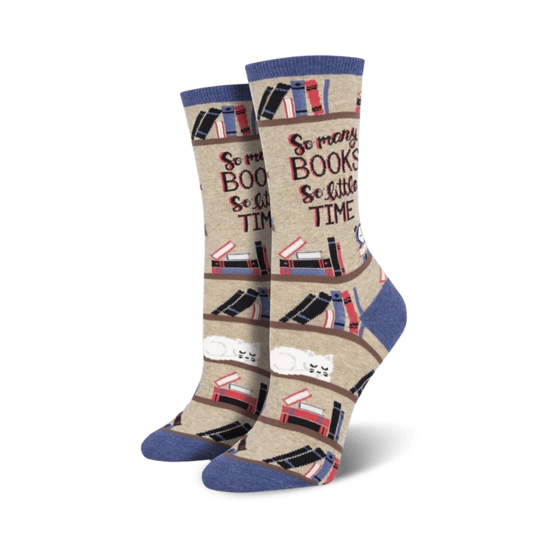 Socksmith For a Good Book professional product photo ready to upload to shopify