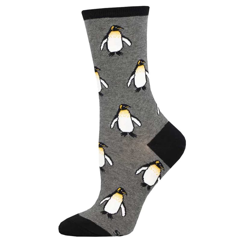 Socksmith The Coolest Emperor Charcoal Heather professional product photo ready to upload to shopify