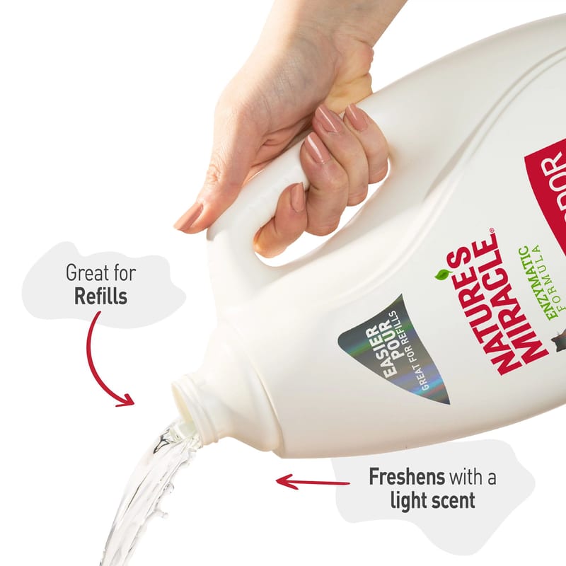 Stain & Odor Remover for Cats Citrus Scent 128 Fl Oz professional product photo ready to upload to shopify