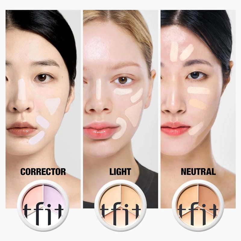TFIT Cover Up Pro Concealer Corrector professional product photo ready to upload to shopify