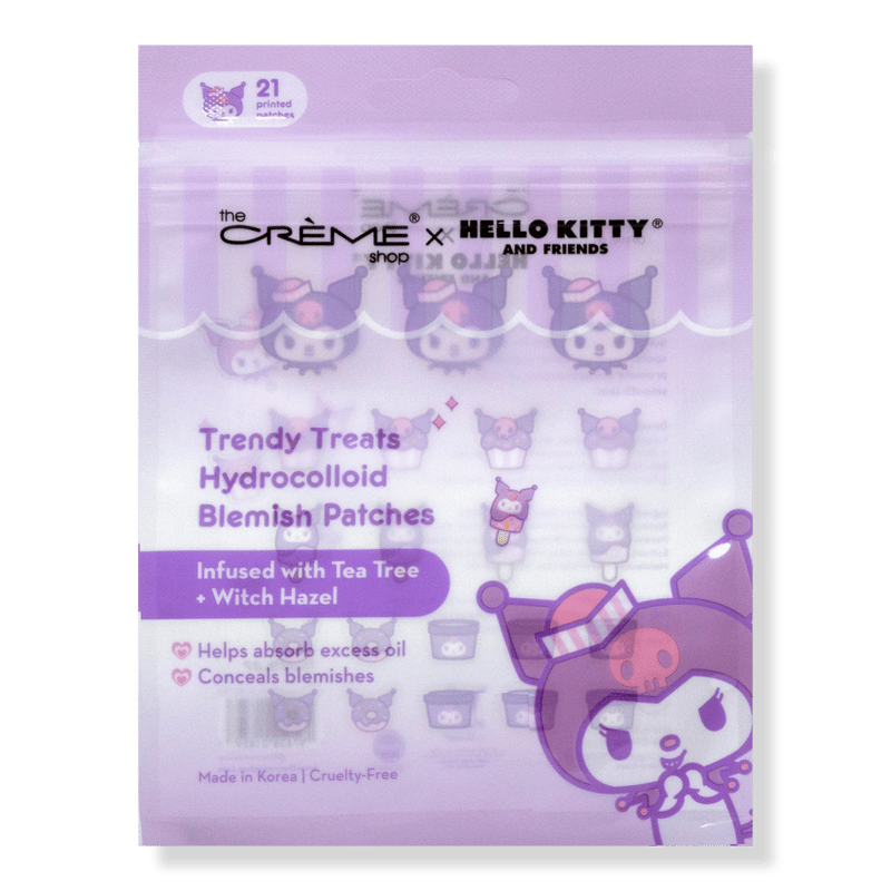 The Creme Shop Kuromi Blemish Patches professional product photo ready to upload to shopify