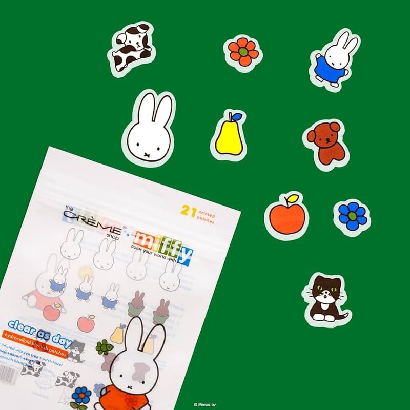 The Creme Shop MIFFY Hydrocolloid Patches professional product photo ready to upload to shopify