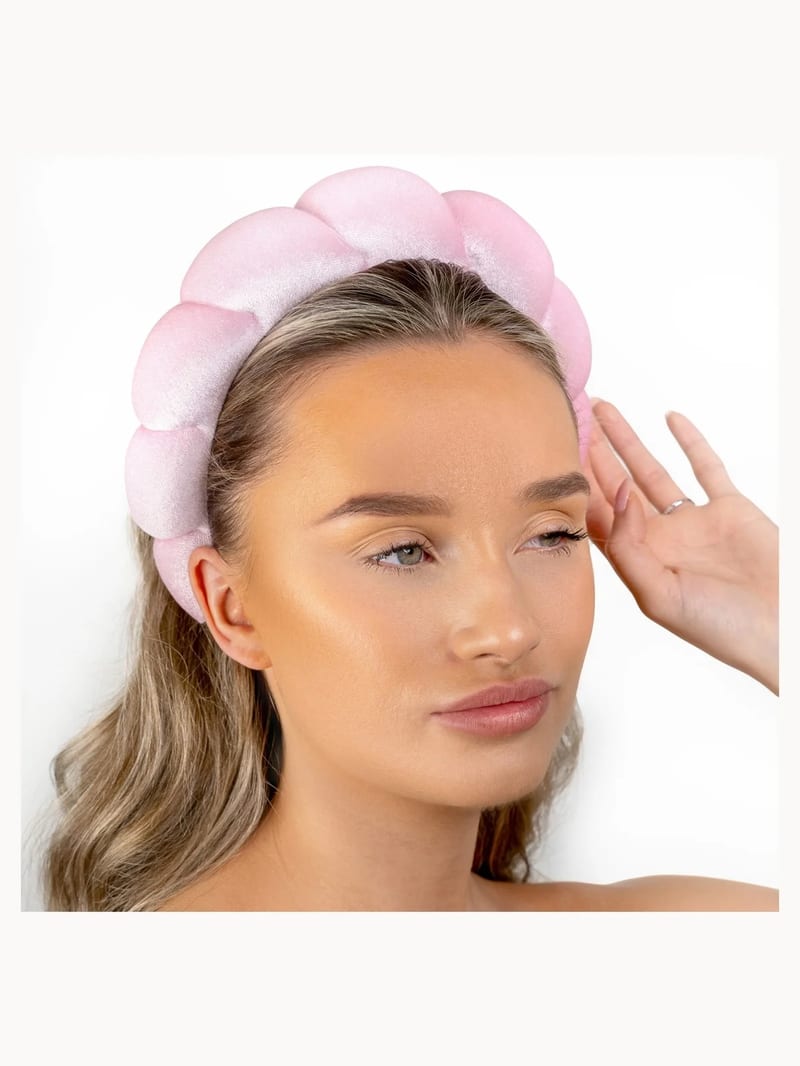 The Creme Shop Original Cloud Bubble Headband - Paris Bloom professional product photo ready to upload to shopify