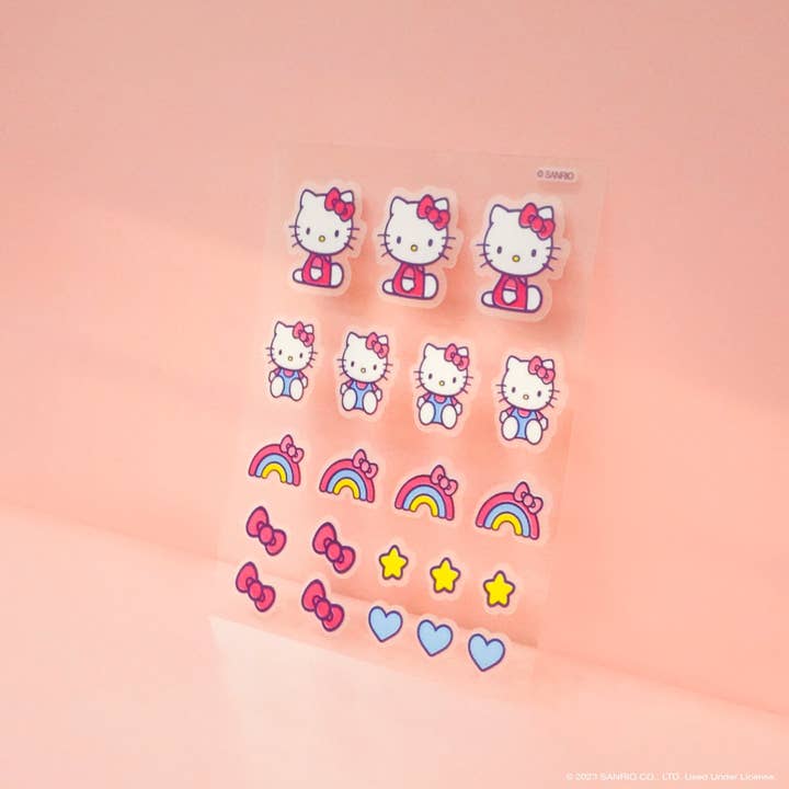 The Creme Shop SANRIO Hello Kitty Over Makeup Hydrocolloid Blemish Patches professional product photo ready to upload to shopify