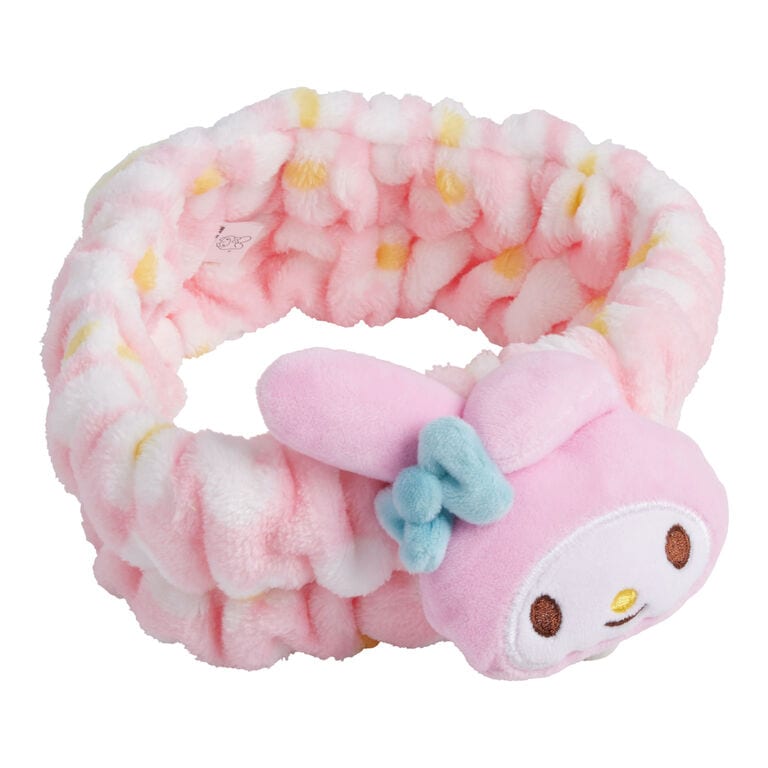 The Creme Shop SANRIO My Melody Plushie Spa Headband professional product photo ready to upload to shopify