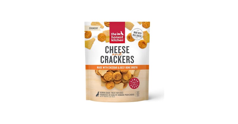 The Honest Kitchen Dog Cheese & Crackers with Cheddar & Beef Bone Broth 3.5 oz professional product photo ready to upload to shopify