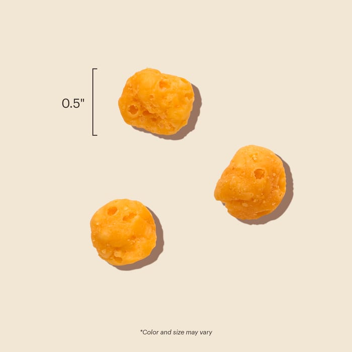 THE HONEST KITCHEN Dog Crunchy Cheddar Cheese Bites professional product photo ready to upload to shopify