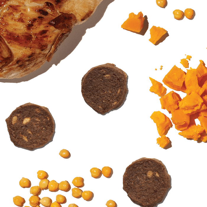 THE HONEST KITCHEN Gourmet Chicken Liver & Cheddar Chips Treats 4 oz professional product photo ready to upload to shopify