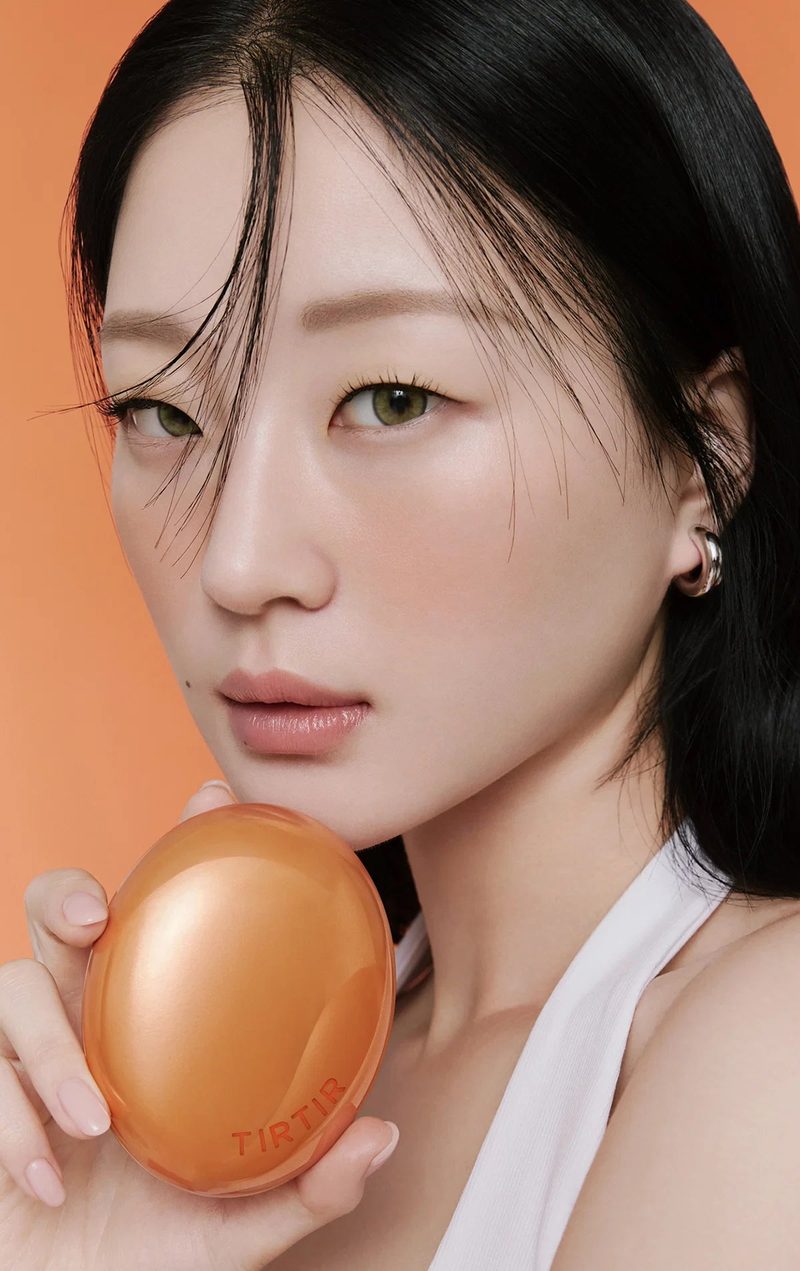 TIRTIR AI Filter Cushion 22N Shell Beige professional product photo ready to upload to shopify