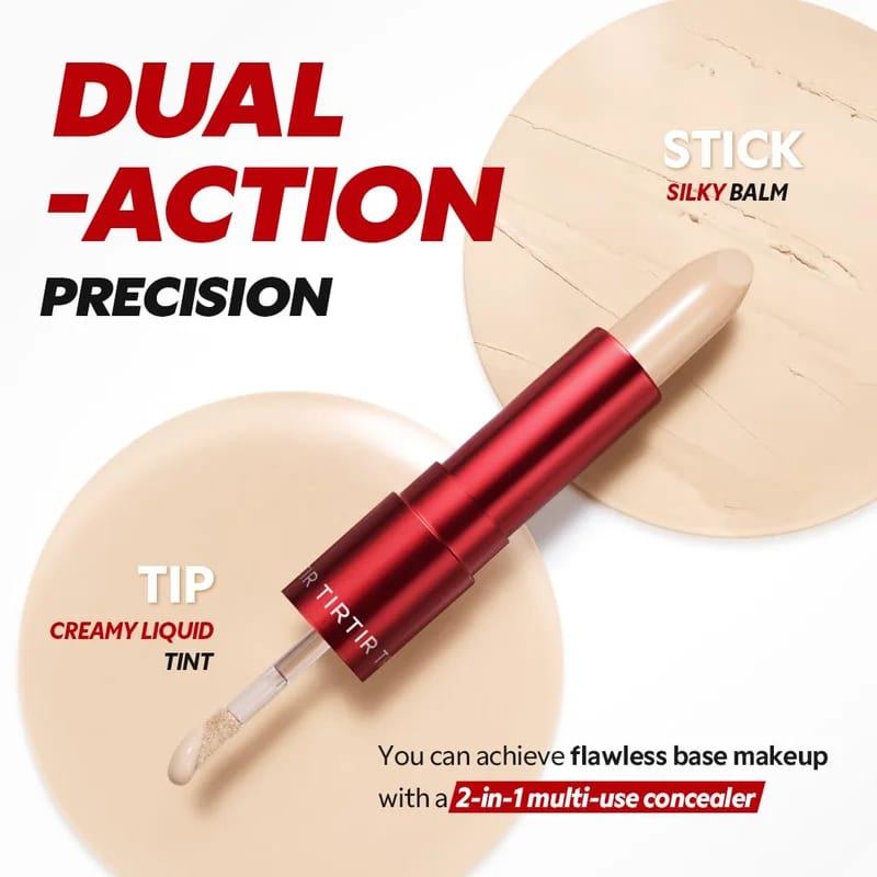 TIRTIR Glide & Hide Blurring Concealer 8.7 N professional product photo ready to upload to shopify