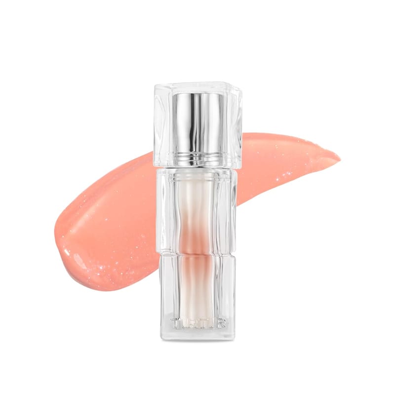 TIRTIR MINI WATERISM GLOW TINT 22 SNOWY PEACH 1.8g professional product photo ready to upload to shopify