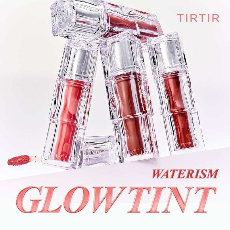 TIRTIR WATERISM GLOW TINT 23 PEACHRICOT 1.8g professional product photo ready to upload to shopify