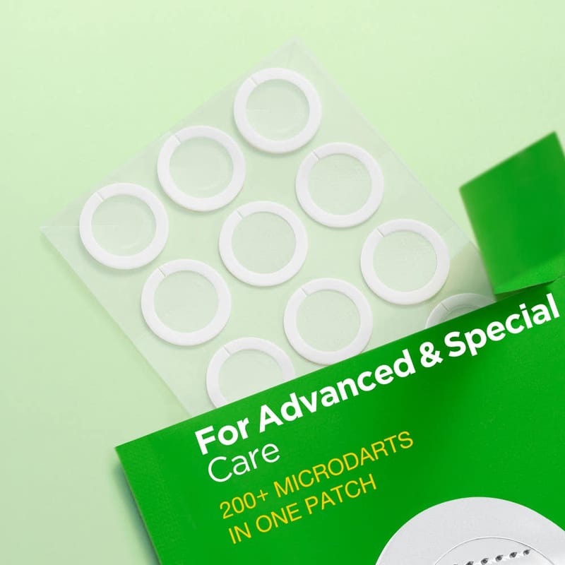 TRIPLE ACID SPOT CARE MICRODART PATCH 12EA professional product photo ready to upload to shopify