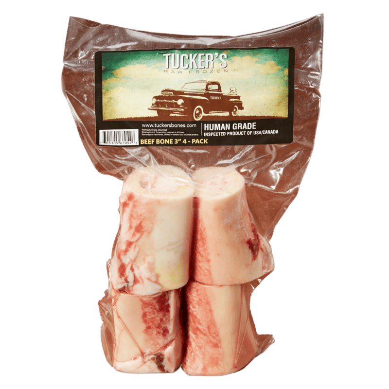 TUCKER'S Frozen Beef Bones professional product photo ready to upload to shopify
