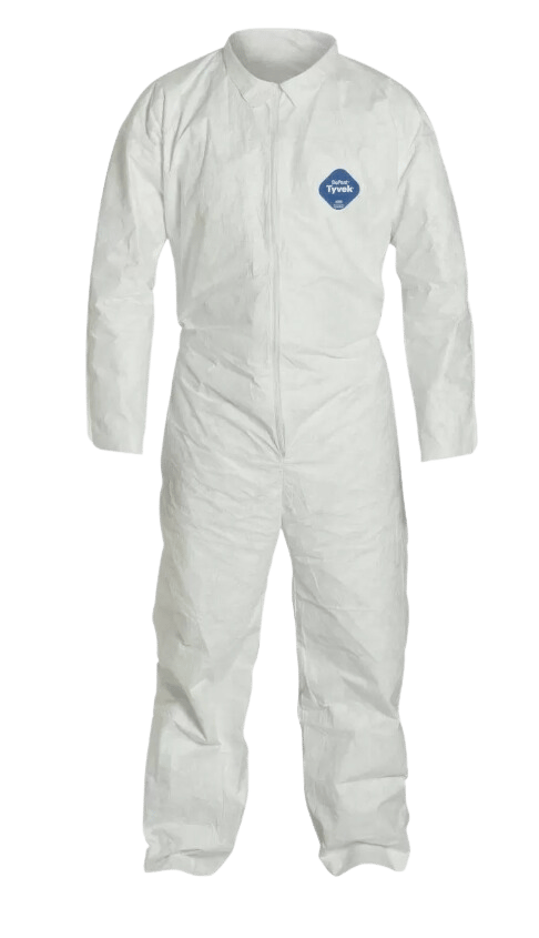 Tyvek Coverall Medium professional product photo ready to upload to shopify