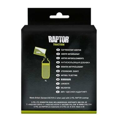 U-POL Raptor Anti Slip Additive professional product photo ready to upload to shopify