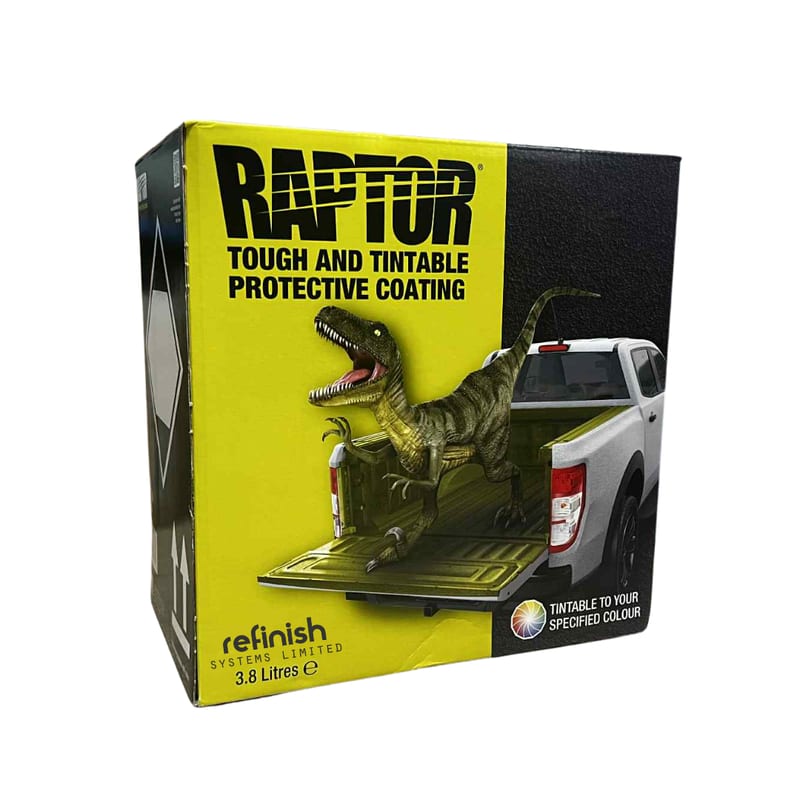 U-POL Raptor Truck Bed Liner professional product photo ready to upload to shopify