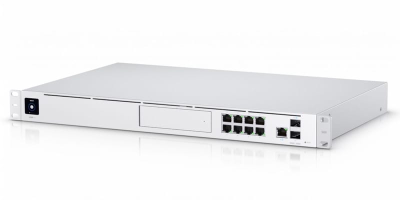 Ubiquiti UniFi Dream Machine Pro professional product photo ready to upload to shopify