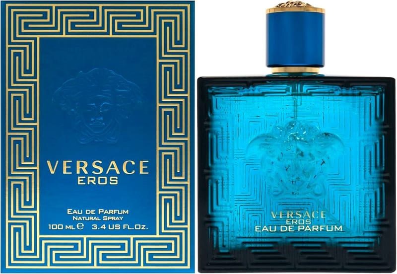 Versace Eros professional product photo ready to upload to shopify