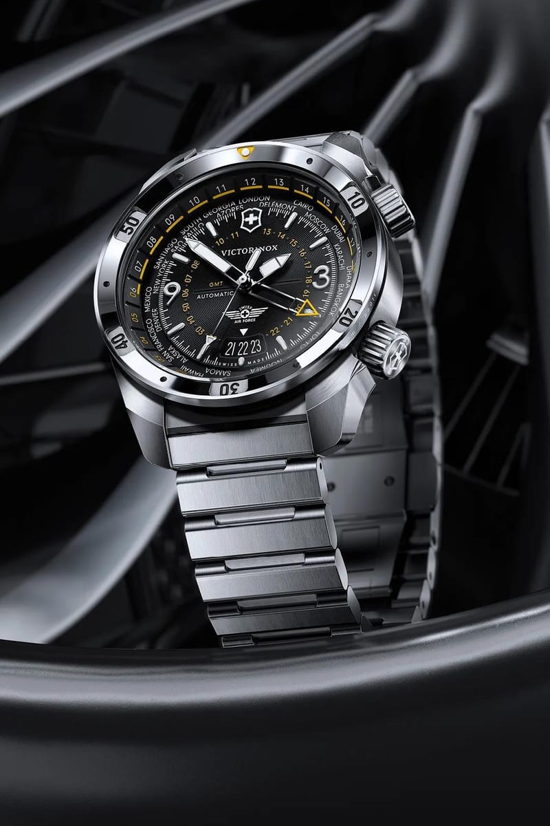 Victorinox Air Pro GMT 43mm professional product photo ready to upload to shopify