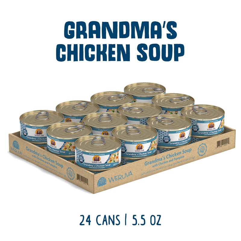 WERUVA CAT CHICKEN SOUP 5.5OZ professional product photo ready to upload to shopify