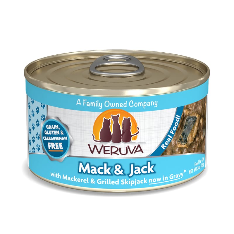 WERUVA Cat Mack & Jack 3oz professional product photo ready to upload to shopify