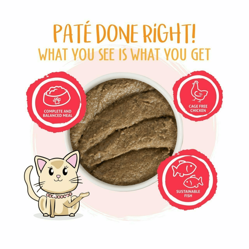 WERUVA Cat Pate Jolly Good Fares 5.5oz professional product photo ready to upload to shopify