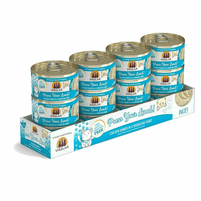 WERUVA Cat Pate Press Your Lunch 5.5oz professional product photo ready to upload to shopify