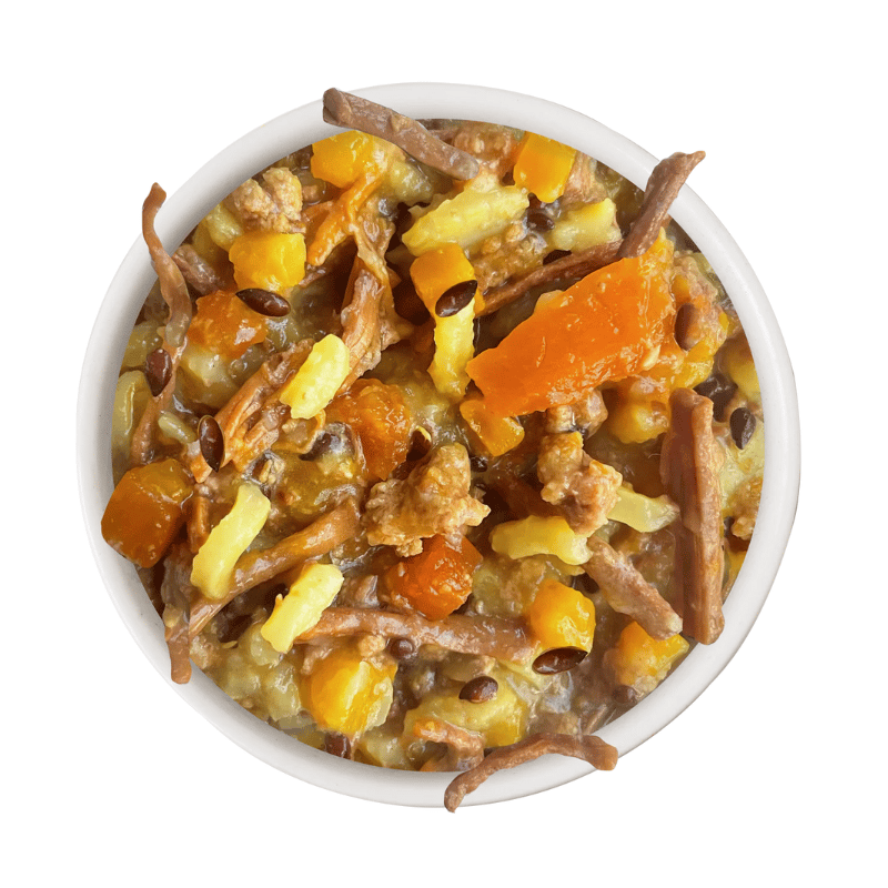 WERUVA Dog Belly Beef & Rice 6oz professional product photo ready to upload to shopify