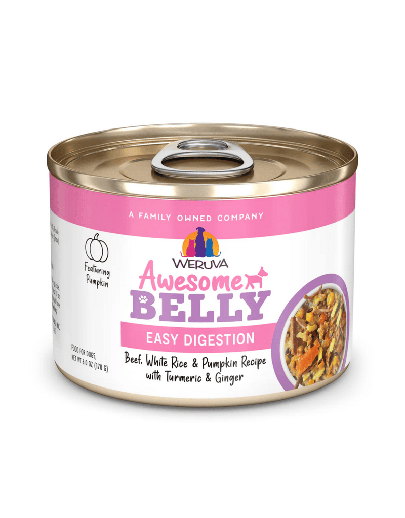 WERUVA Dog Belly Beef & Rice 6oz professional product photo ready to upload to shopify