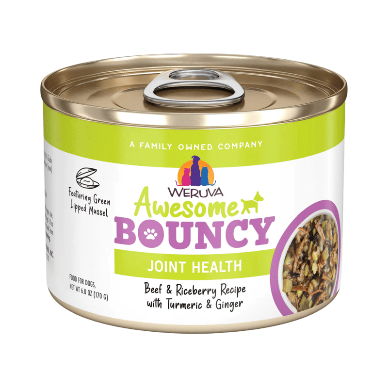 WERUVA Bouncy Beef & Rice 6oz professional product photo ready to upload to shopify
