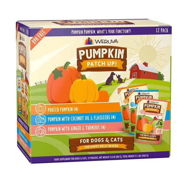 WERUVA Dog & Cat Pumpkin 2.8oz professional product photo ready to upload to shopify