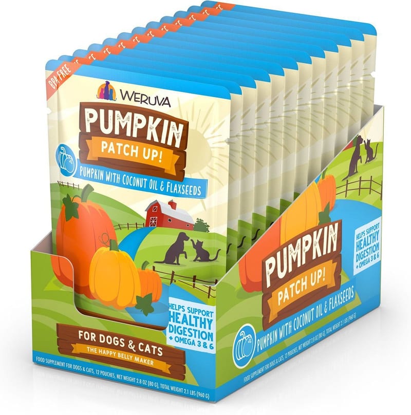 WERUVA DOG CAT PUMPKIN COCONUT OIL 2.8OZ professional product photo ready to upload to shopify