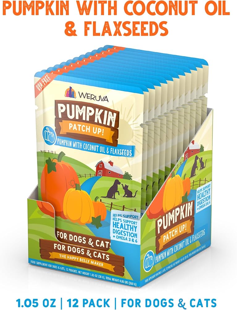 WERUVA PUMPKIN PATCH Coconut Flaxseed professional product photo ready to upload to shopify