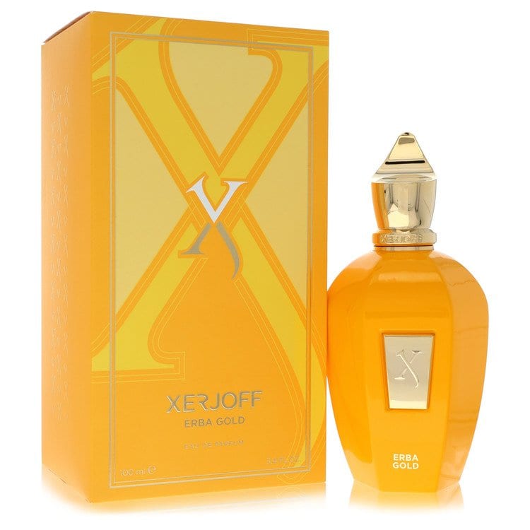 XERJOFF ERBA GOLD 3.4oz EDP professional product photo ready to upload to shopify