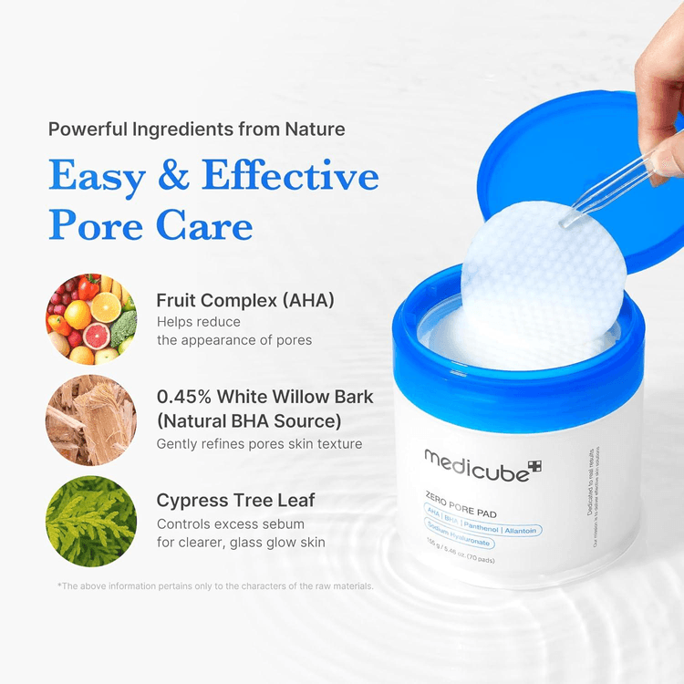 ZERO PORE PAD 2.0 70pcs professional product photo ready to upload to shopify